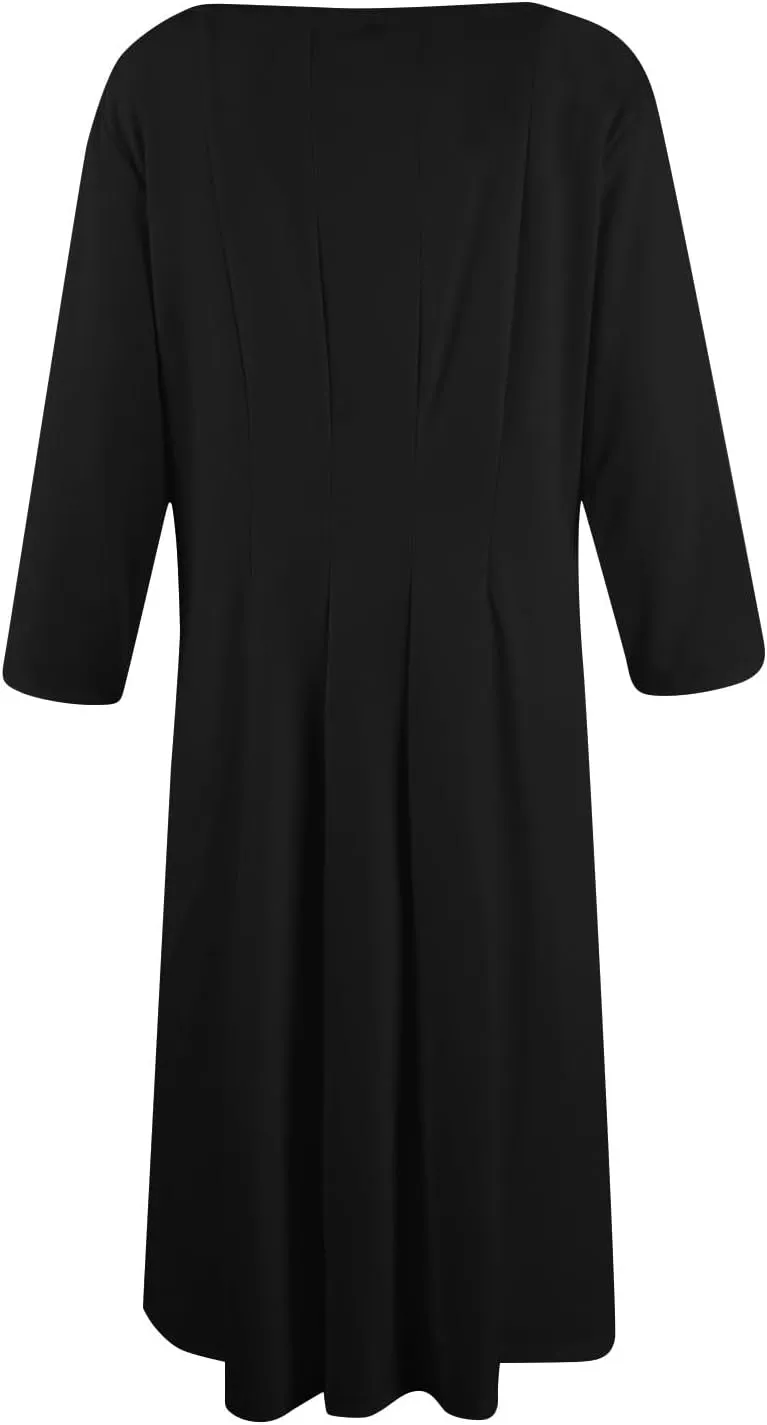 Formal Dresses for Women Wedding Guest Summer Spring 3/4 Sleeve Casual Swing Dresses for Women 2025
