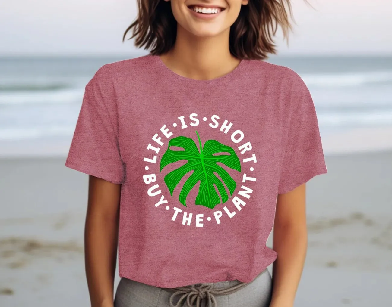 Garden Shirts for Women Plant Lover T-Shirt Gardener Lover Tee Tops Casual Plant Short Sleeve