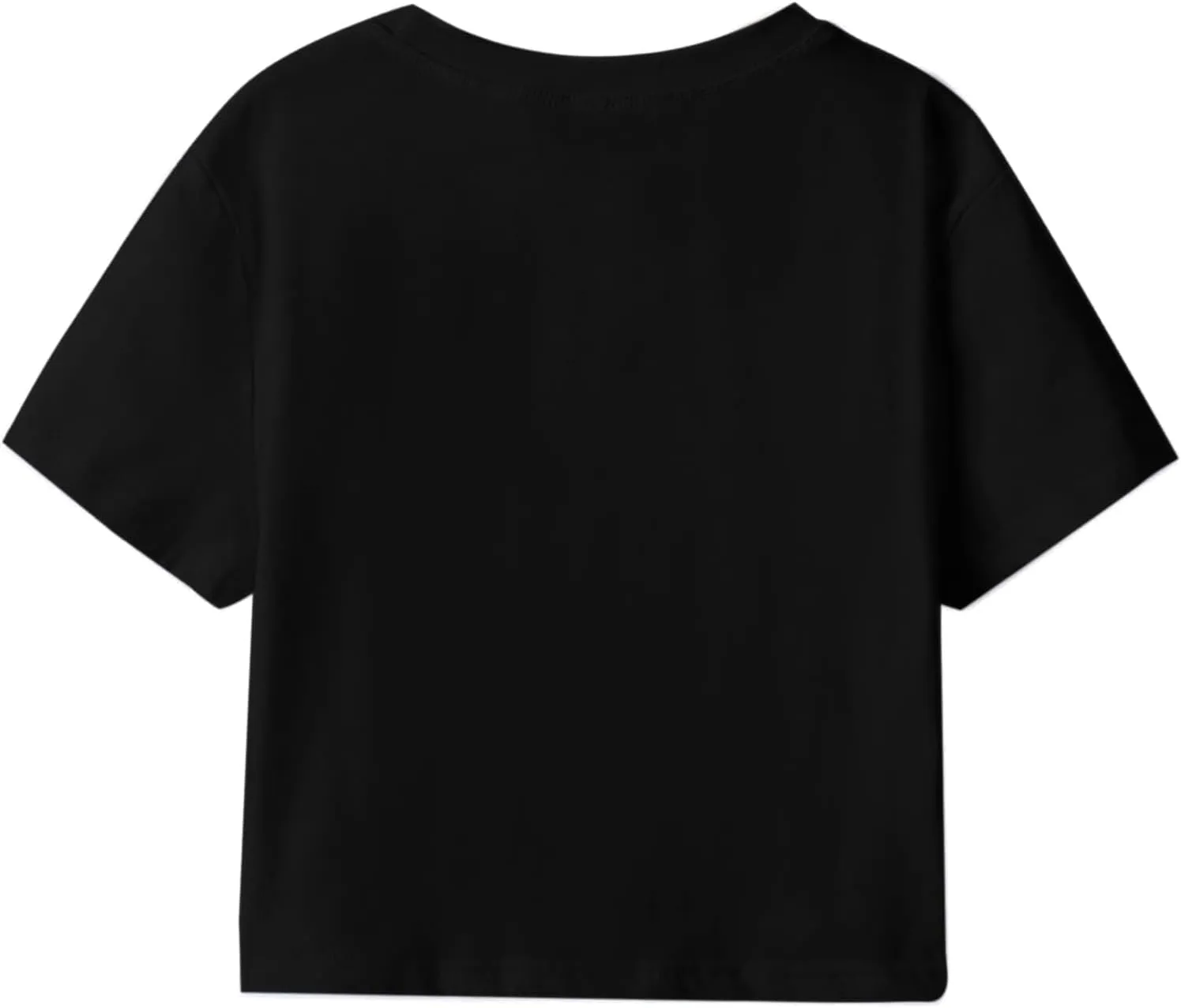 Hilinker Womens Short Sleeve Graphic Crop Tops Vintage Tees Summer Cute T Shirts