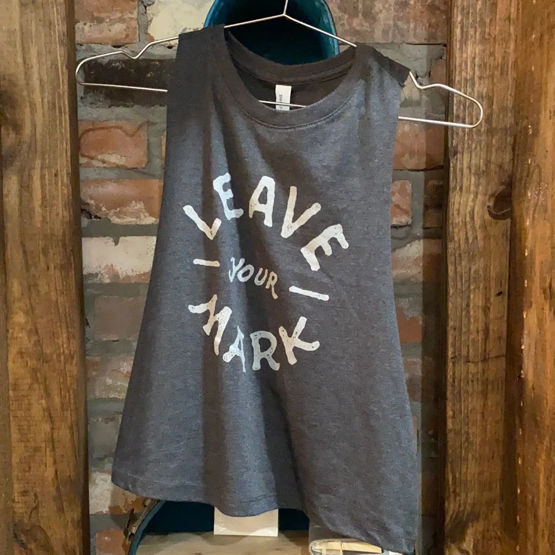Leave Your Mark Women's Cropped Tank [2 Colors]