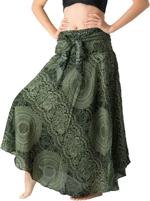 Long Skirts for Women Maxi Boho Skirt Floral Print