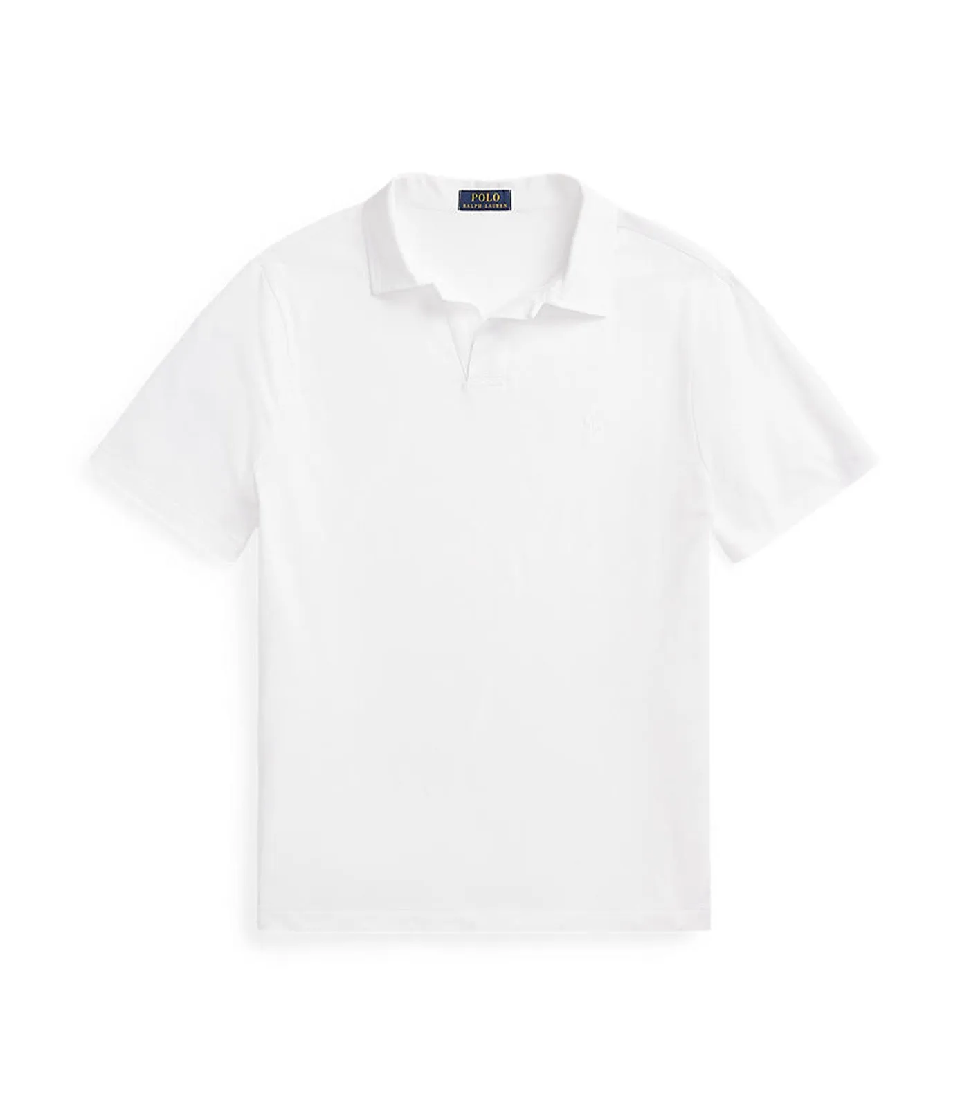 Men's Classic Fit Stretch Mesh Polo Shirt White