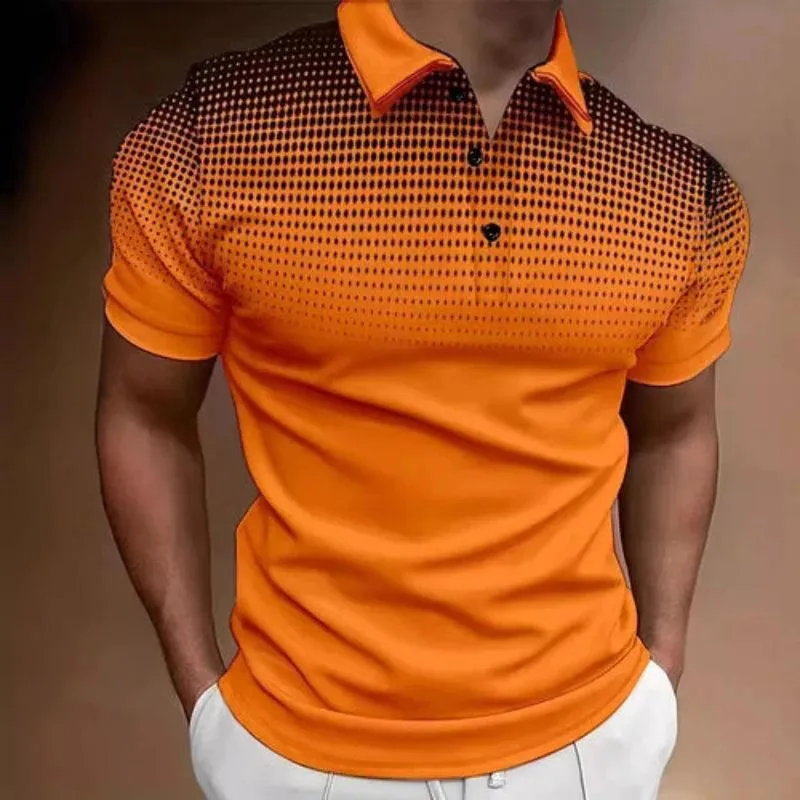 New contrasting color Polo T-Shirt