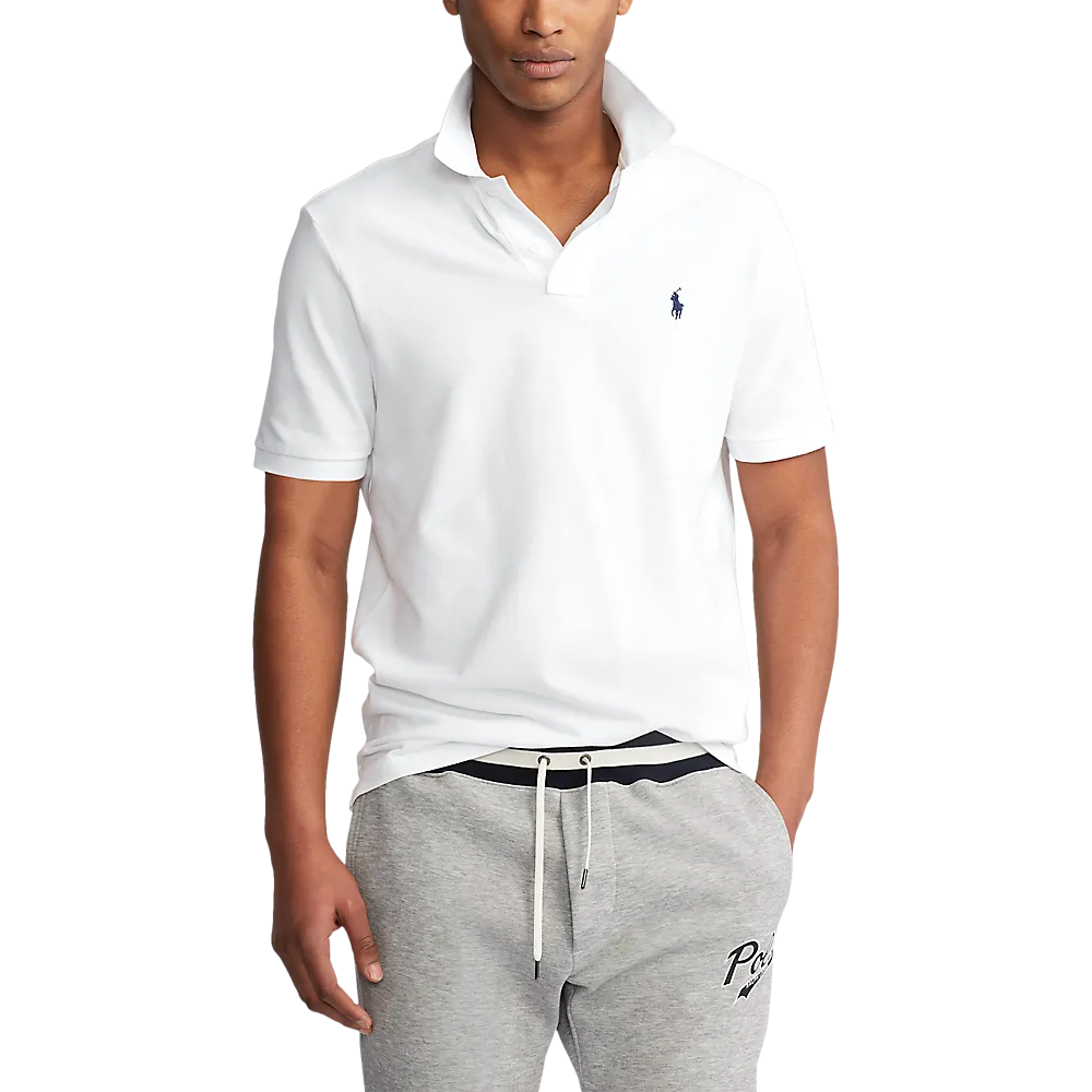Polo Ralph Lauren Men’s Short Sleeve Mesh Polo – Classic Fit – Solid