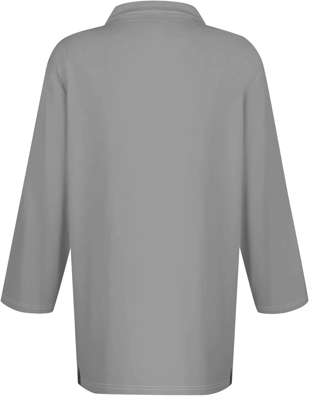 Polo Shirts for Women Summer Tops Button Down 3/4 Sleeve Golf Tees Shirts Lapel Collared Shirts Office Wear for Work