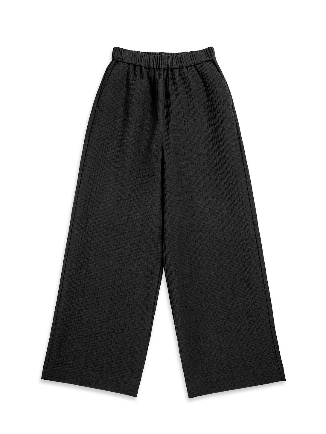 Wide Leg Cropped Pants