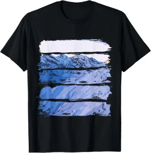 Winter Mountain Landscape T-Shirt